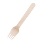 Fiesta Compostable biologisch afbreekbare houten vorken 15,5cm (100 stuks)