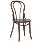 Fameg buighouten bistrostoelen walnootkleur (2 stuks)