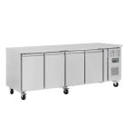 Polar U-serie 4-deurs koelwerkbank 449L