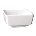 APS Float vierkante melamine kom wit 5,5x5,5cm