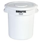 Rubbermaid Brute ronde container wit 37,9L
