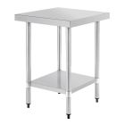 Vogue RVS werktafel zonder achteropstand 90x60x60cm