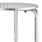 Bolero ronde stapelbare RVS tafel 60cm