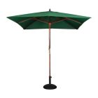 Bolero vierkante groene parasol 2,5 meter