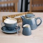 Olympia Kiln cappuccinokopjes blauw 23cl