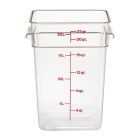 Cambro Camsquare vierkante polycarbonaat voedseldoos 20,8L