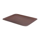 Cambro Mykonos gelamineerd dienblad walnoot 46x36cm