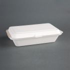 Fiesta Compostable composteerbare bagasse voedseldozen 24,8cm (250 stuks)