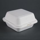 Fiesta Compostable composteerbare bagasse hamburgerbakjes 15,3cm