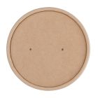 Fiesta Compostable papieren deksel voor 98(Ø)mm soepbekers (500 stuks)