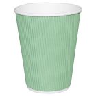 Fiesta Recyclable koffiebekers ribbelwand turquoise 225ml (500 stuks)