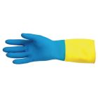 MAPA Alto 405 waterdichte heavy-duty werkhandschoenen blauw en geel - M