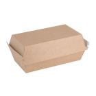 Fiesta Compostable composteerbare hamburgerdoosjes kraft klein 172mm (200 stuks)