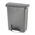 Rubbermaid Slim Jim pedaalemmer grijs 30L