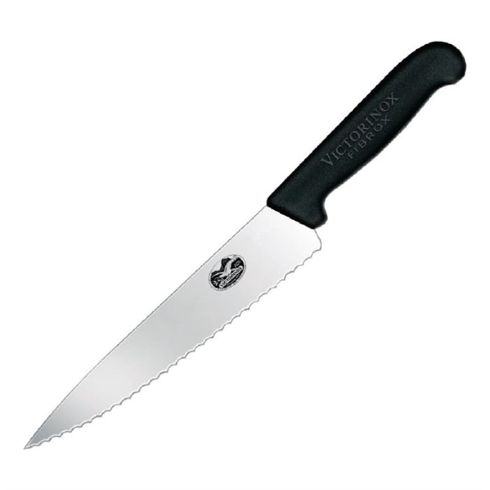 Victorinox Fibrox gekarteld vleesmes 22cm