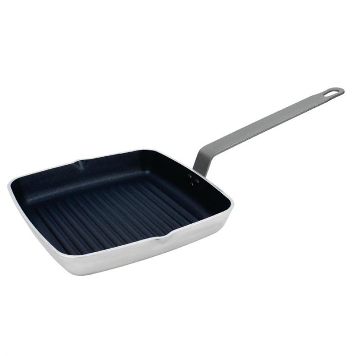 Vogue vierkante grillpan 24cm