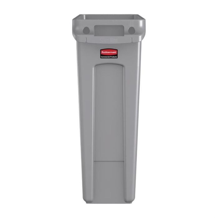 Rubbermaid Slim Jim container met luchtsleuven 87L