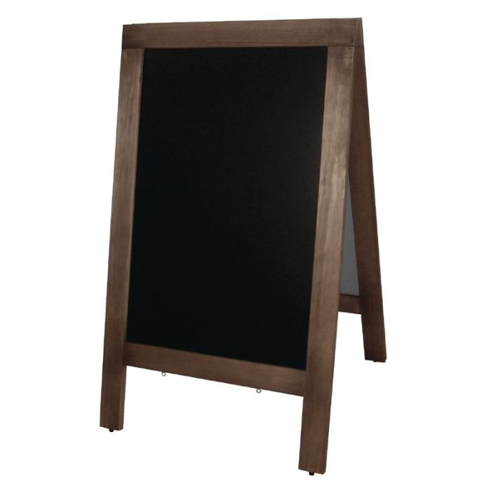 Olympia houten stoepbord 120x70cm