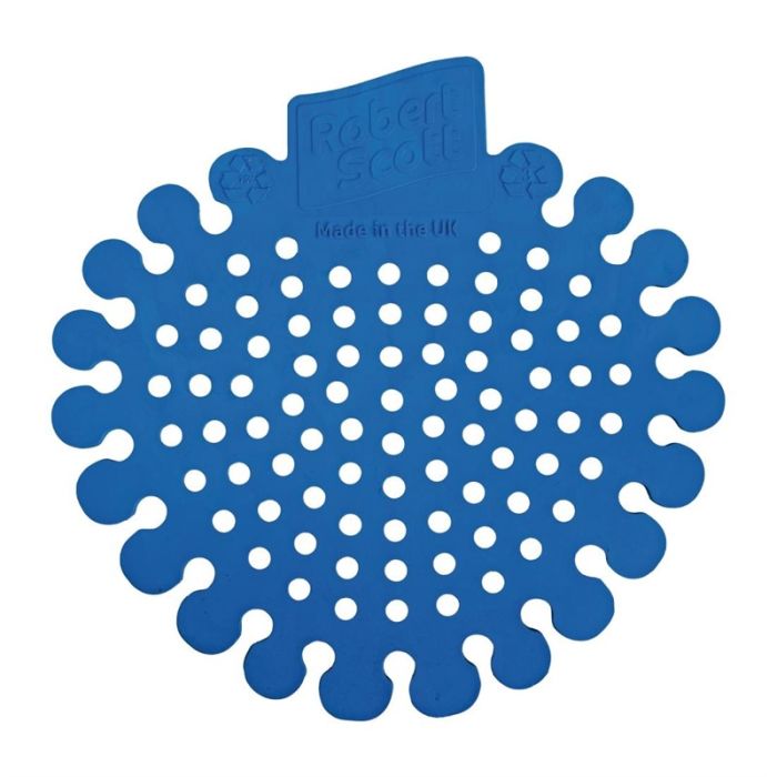 Gerparfumeerde urinoirroosters blauw