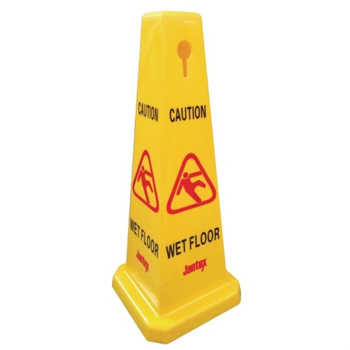 Jantex waarschuwingskegel "Caution wet floor"