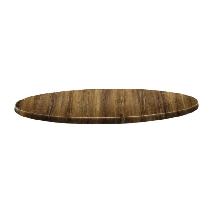 Topalit Classic Line rond tafelblad Atacama kersenhout 60cm