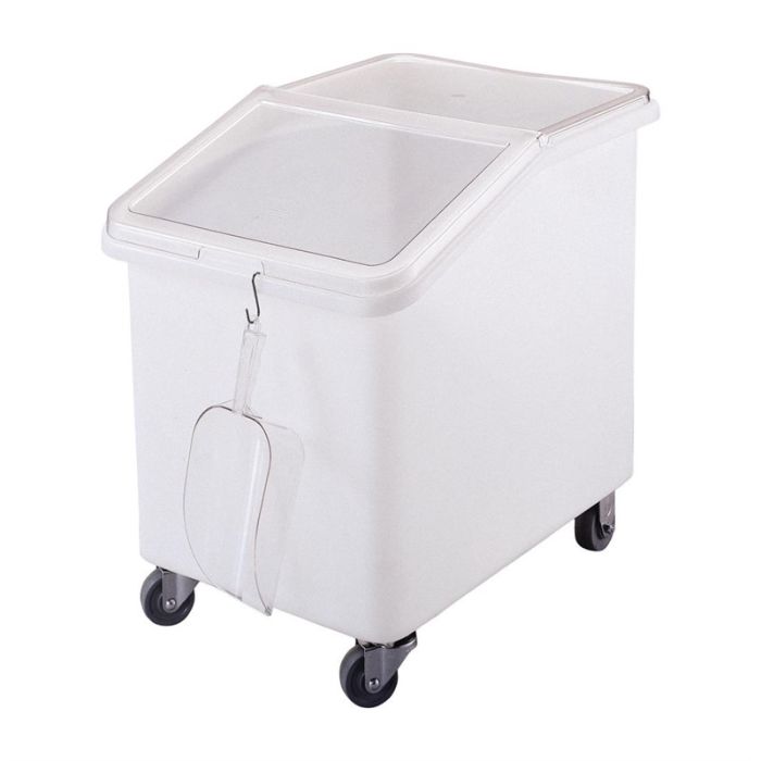 Cambro mobiele ingrediëntenbak wit 140L