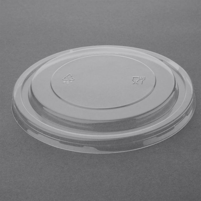 Fiesta Recyclable PET deksel voor ronde saladeschalen FB196, FB197 en FB198