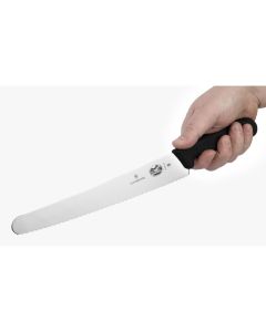 Victorinox Fibrox gekarteld bakkersmes 25,5cm