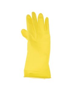 Jantex huishoudhandschoenen geel S