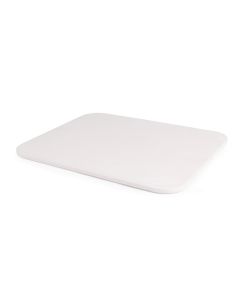 Rechthoekige pizzasteen met metalen houder