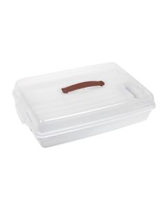 Curver bewaardoos met handvat wit 450mm