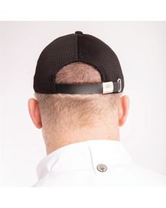 Chef Works Cool Vent baseball cap zwart en grijs