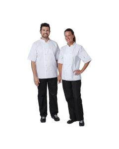 Whites Vegas koksbuis korte mouw wit S