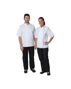 Whites Vegas koksbuis korte mouw wit XXL