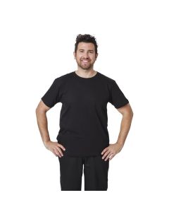 Unisex T-shirt zwart L