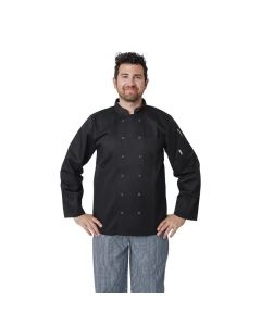 Whites Vegas unisex koksbuis lange mouw zwart XL