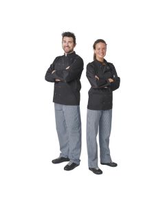 Whites Vegas unisex koksbuis lange mouw zwart XS