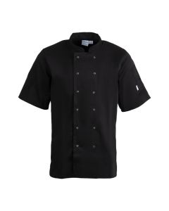 Whites Vegas unisex koksbuis korte mouw zwart XXL