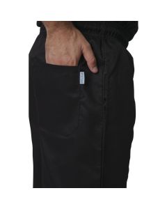 Whites Vegas unisex koksbroek zwart M