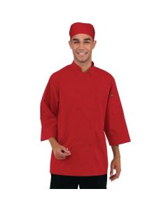 Chef Works unisex koksbuis rood XL