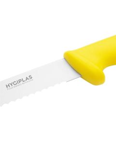 Hygiplas gekarteld hammes 25,5cm geel