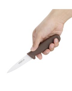 Hygiplas officemesje 9cm bruin