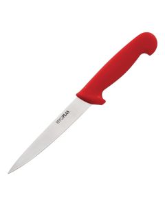 Hygiplas fileermes 15cm rood