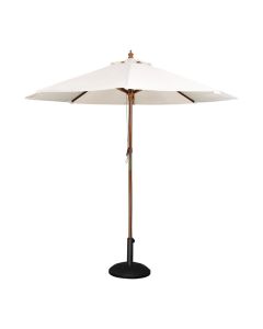 Bolero ronde parasol creme 2,5 meter