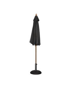 Bolero ronde parasol zwart 3m