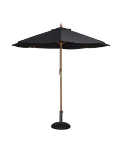 Bolero ronde parasol zwart 3m