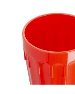 Olympia Kristallon polycarbonaat bekers 26cl rood