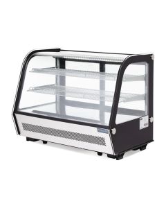 Polar G-serie tafelmodel koelvitrine 160L zwart