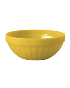 Olympia Kristallon polycarbonaat fruitschaaltjes geel