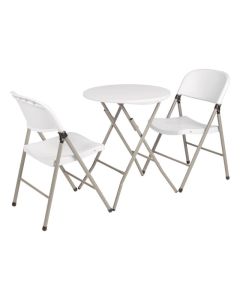 Bolero opklapbare stoelen wit